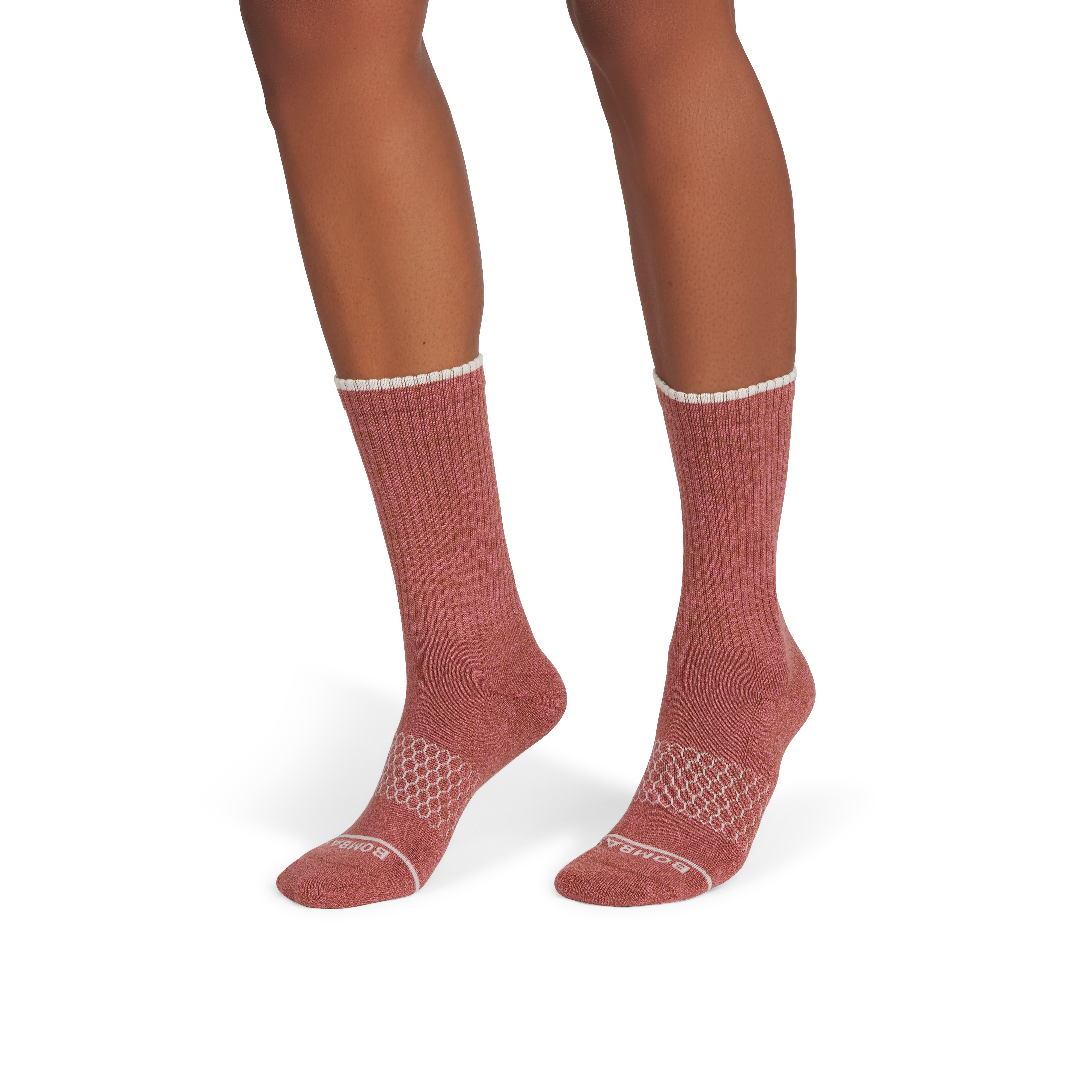 Women's Merino Wool Blend Calf Socks - Image 3