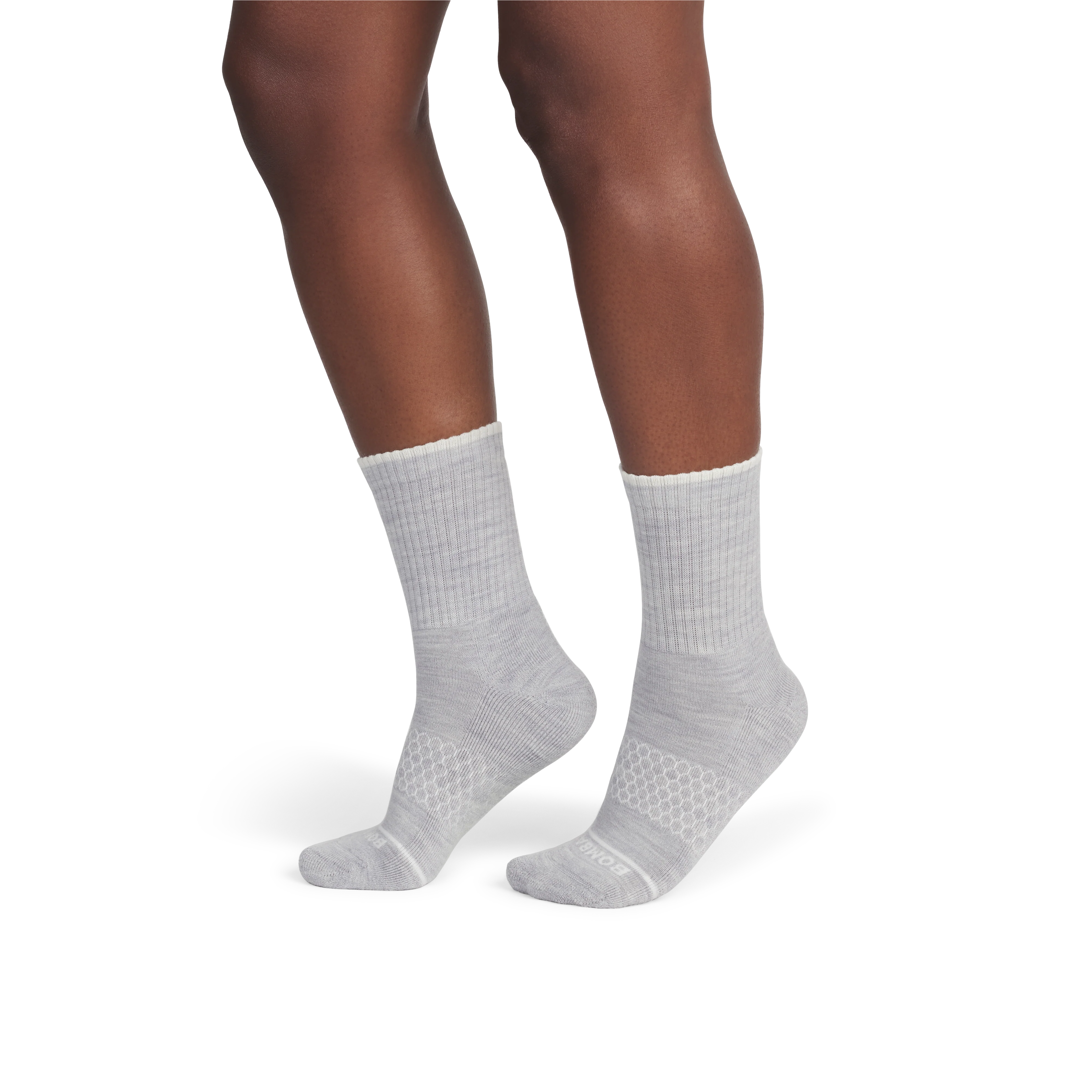 Women's Merino Wool Blend Half Calf Socks - Image 18