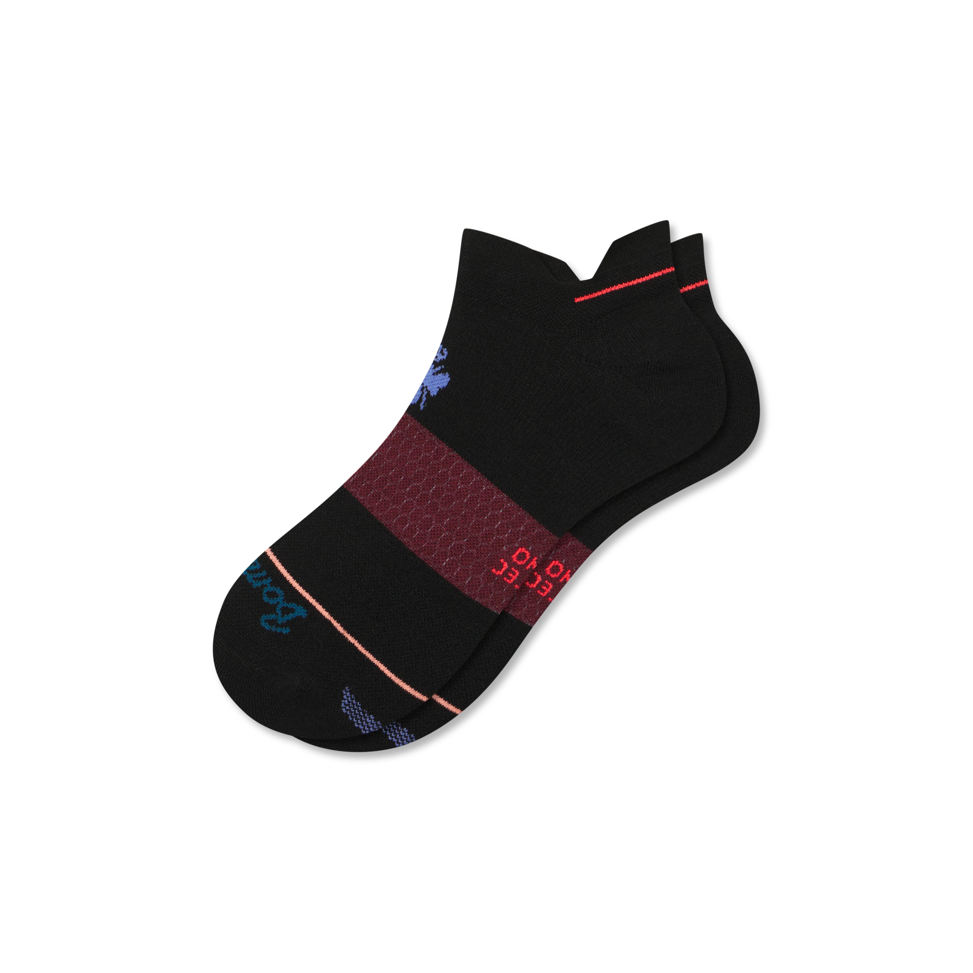 Women's Merino Wool Blend Run Ankle Socks - Image 11