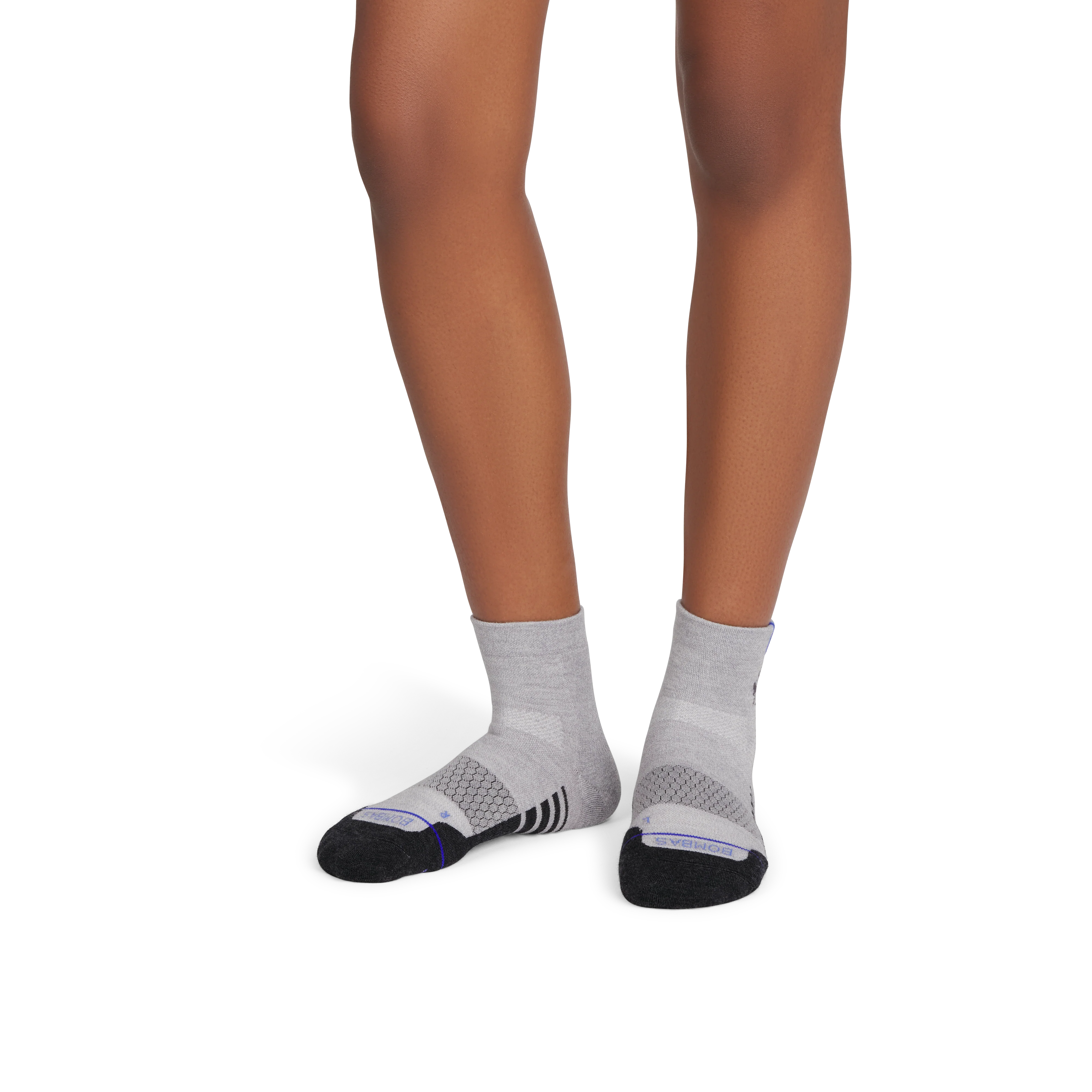 Women's Merino Wool Blend Run Quarter Sock 3-Pack - Image 5