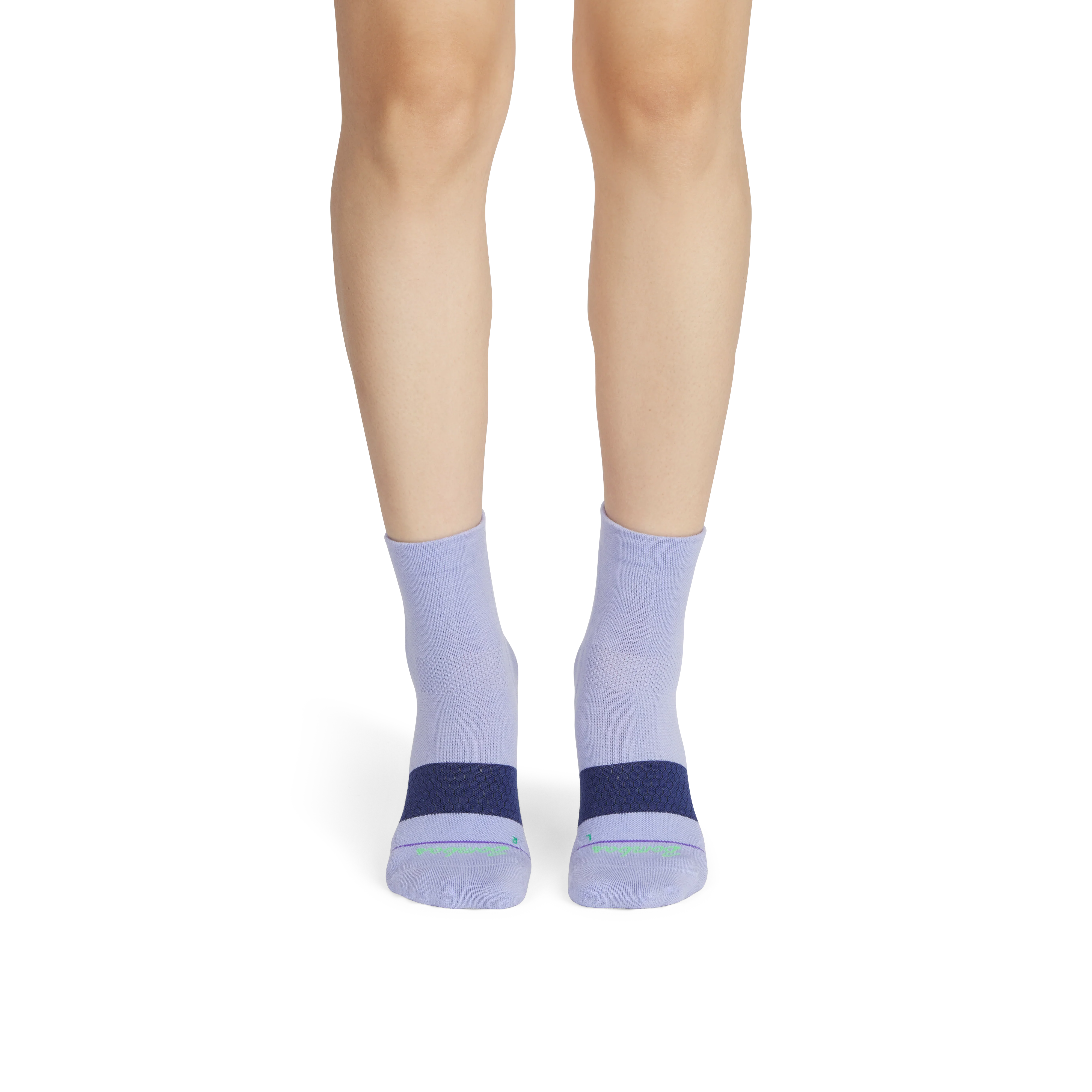 Women's Merino Wool Blend Run Quarter Sock 3-Pack - Image 8