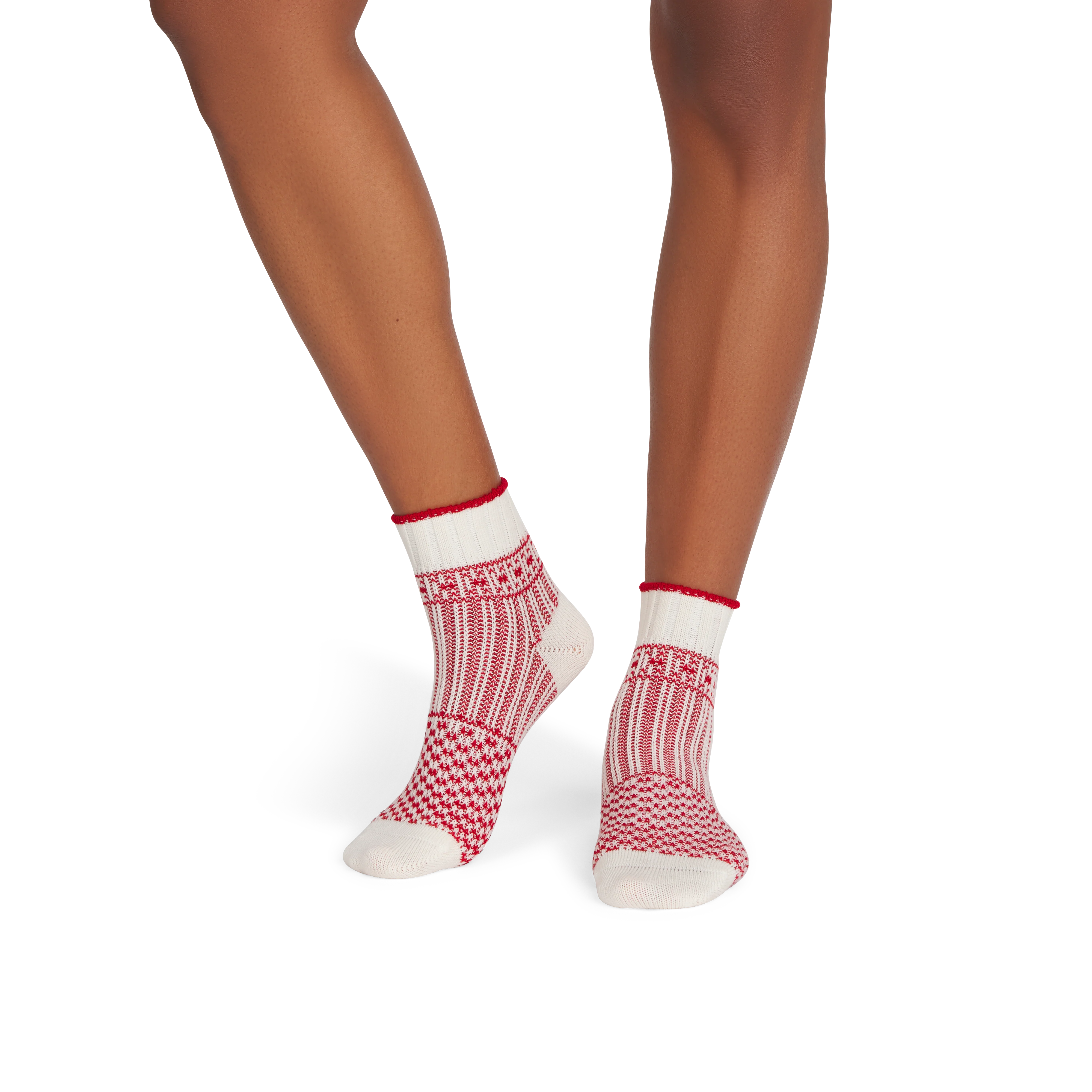 Women's Merino Wool Blend Sweater Quarter Sock 3-Pack - Image 3