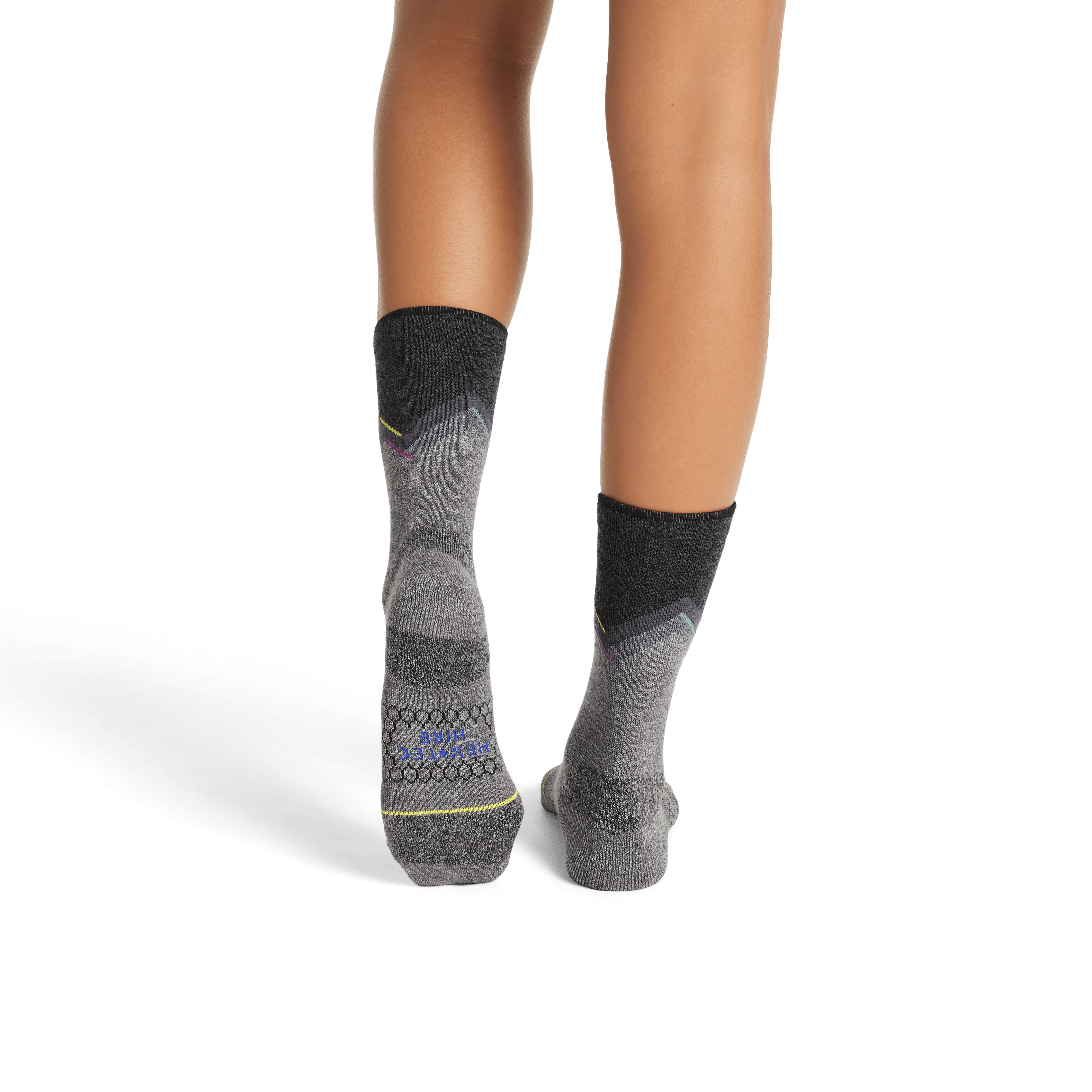 Women's Merino Wool Blend Hiking Calf Sock 6-Pack - Image 10