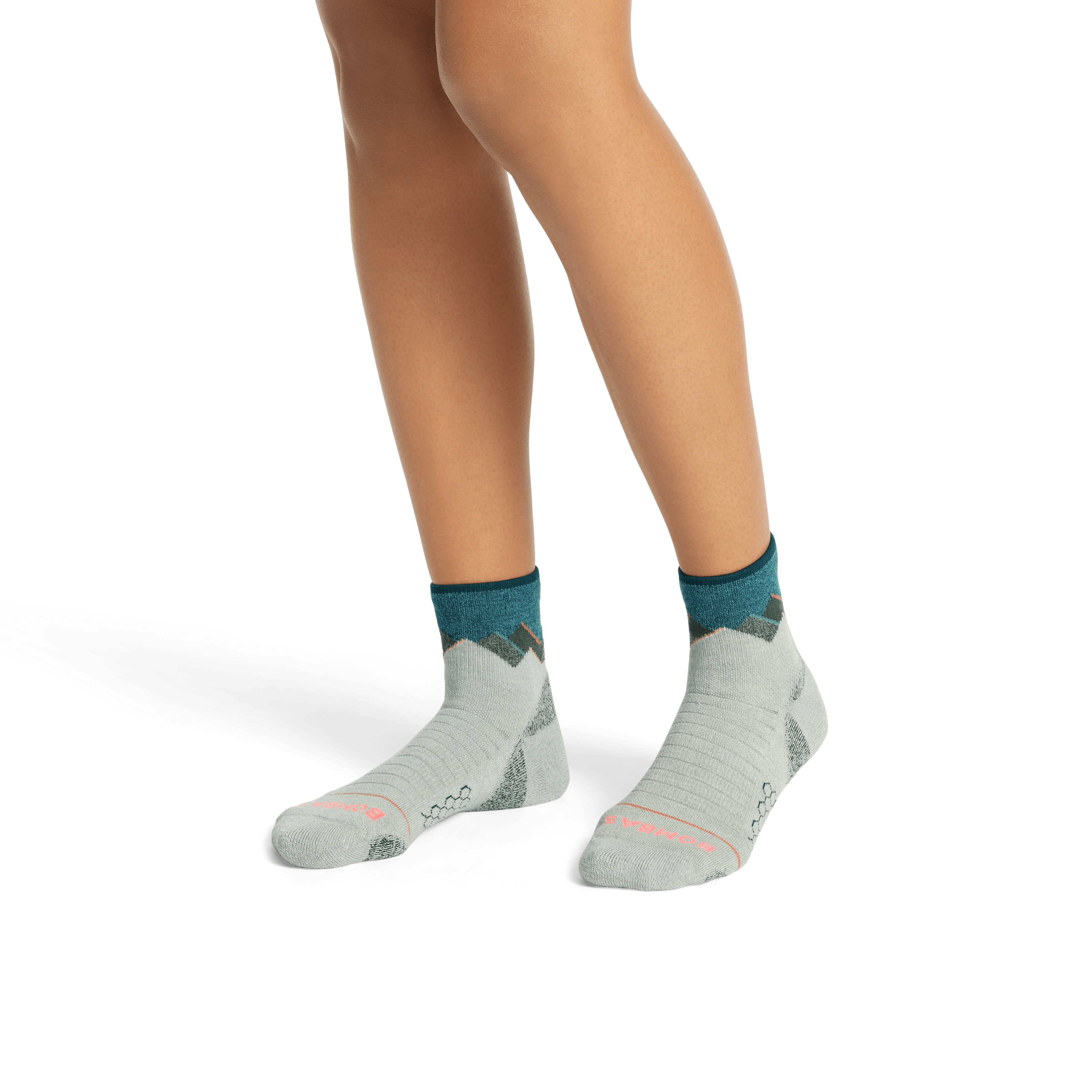 Women's Merino Wool Blend Hiking Quarter Sock 6-Pack - Image 7