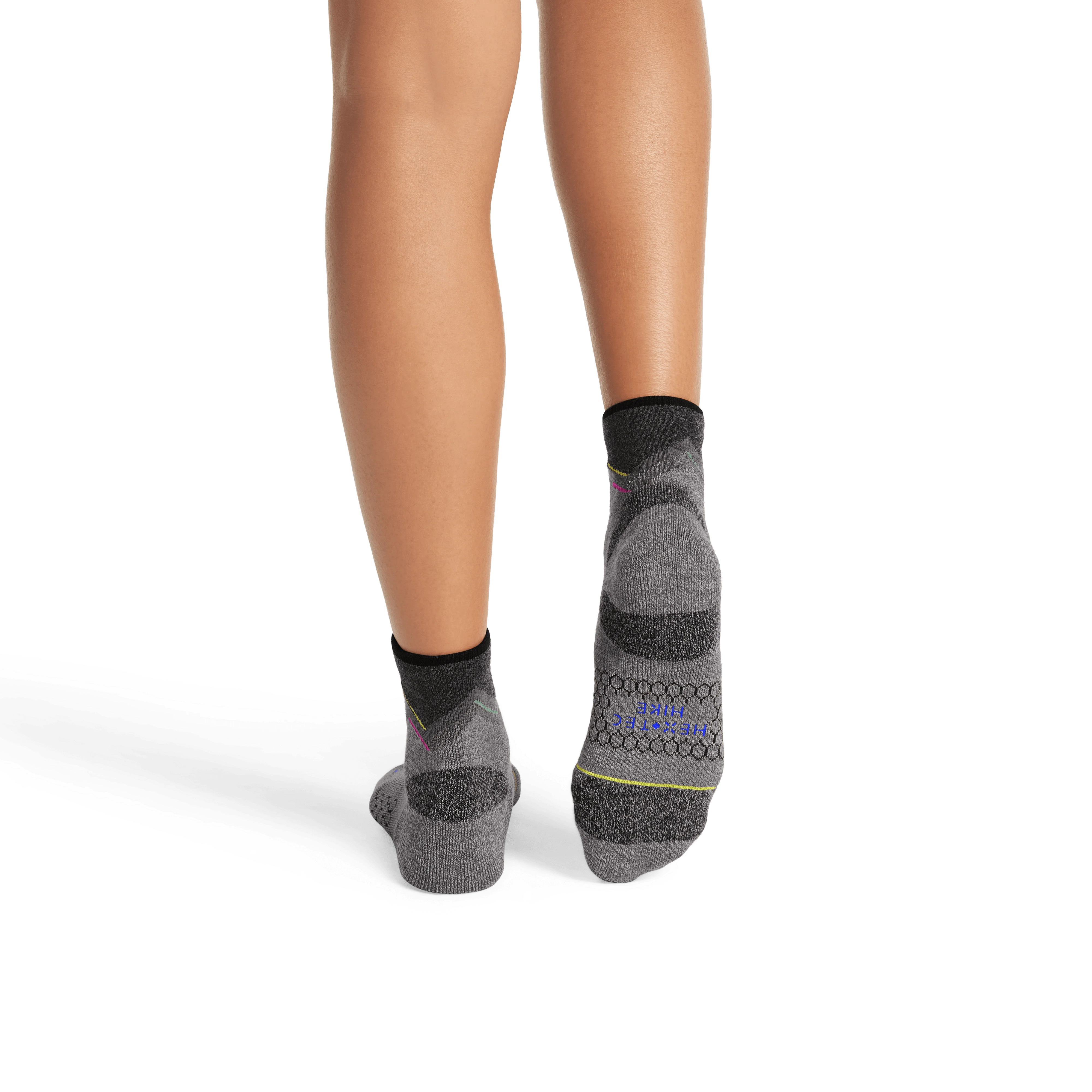 Women's Merino Wool Blend Hiking Quarter Sock 6-Pack - Image 9