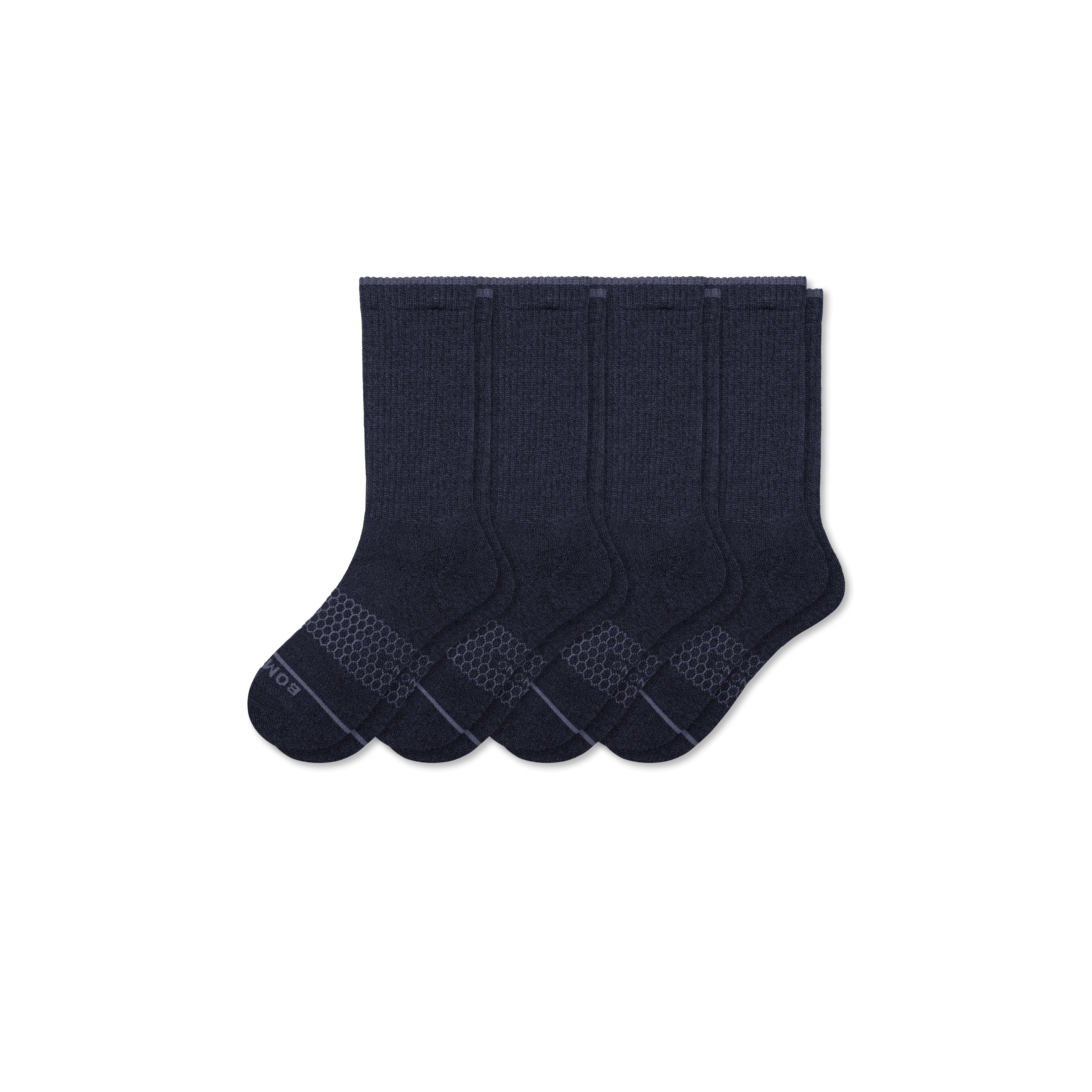Women's Merino Wool Blend Calf Sock 4-Pack - Image 27