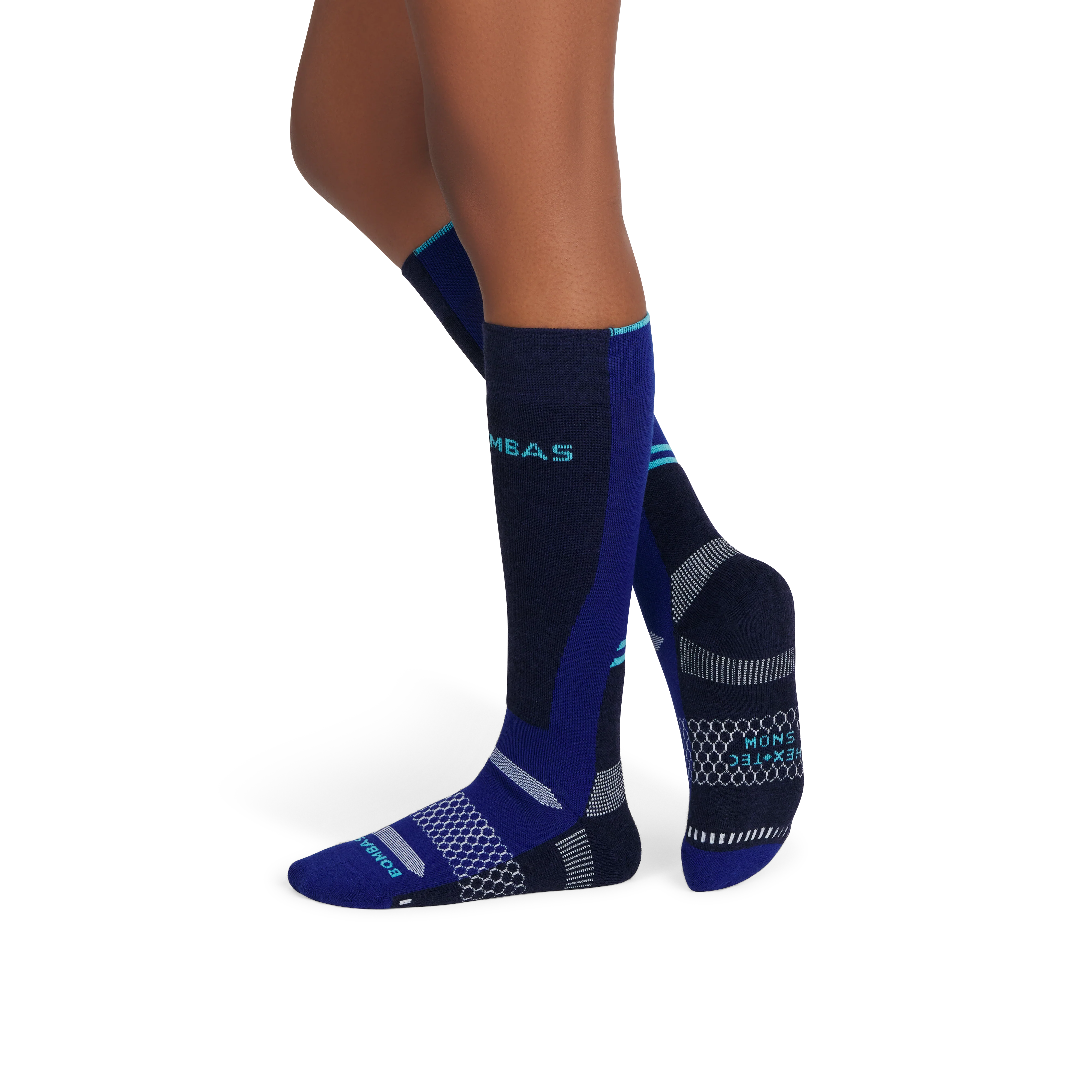 Women's Mid-Cushion Merino Wool Blend Ski & Snowboard Sock 2-Pack - Image 3