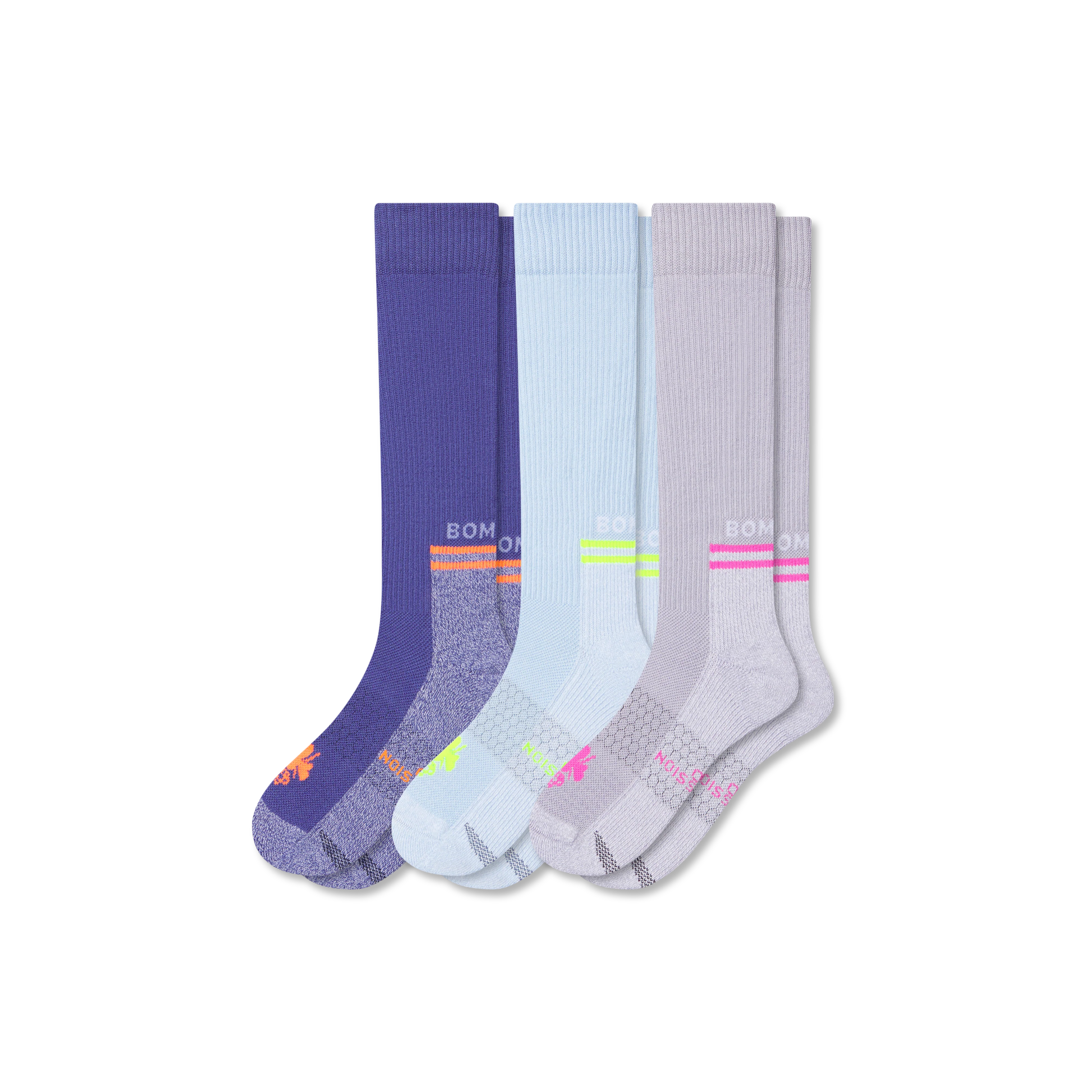 Women's Performance Compression Knee High Sock 3-Pack (20-30mmHg) - Image 13