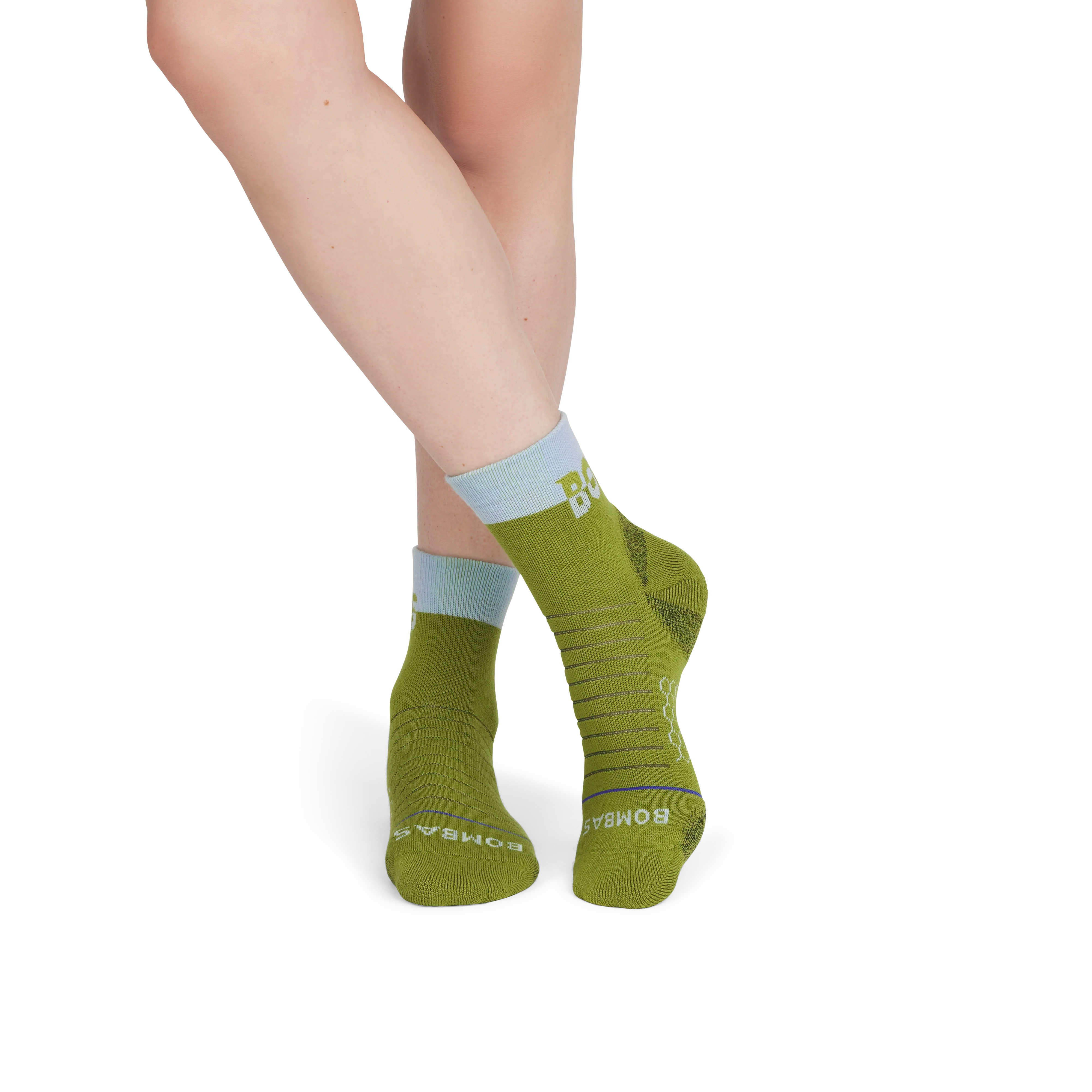 Women's Merino Wool Blend Hiking Quarter Sock 3-Pack - Image 2