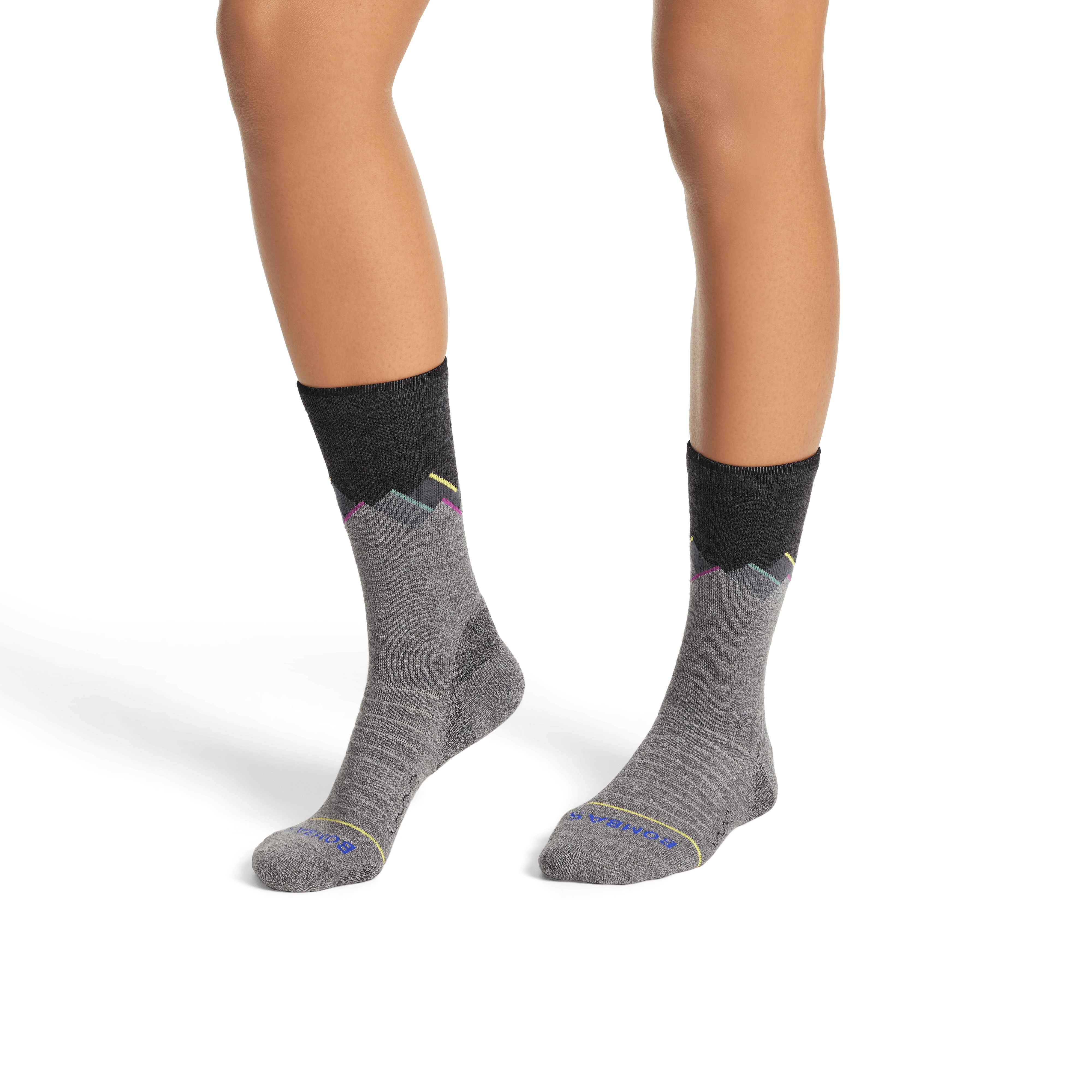 Women's Merino Wool Blend Hiking Calf Sock 3-Pack - Image 10
