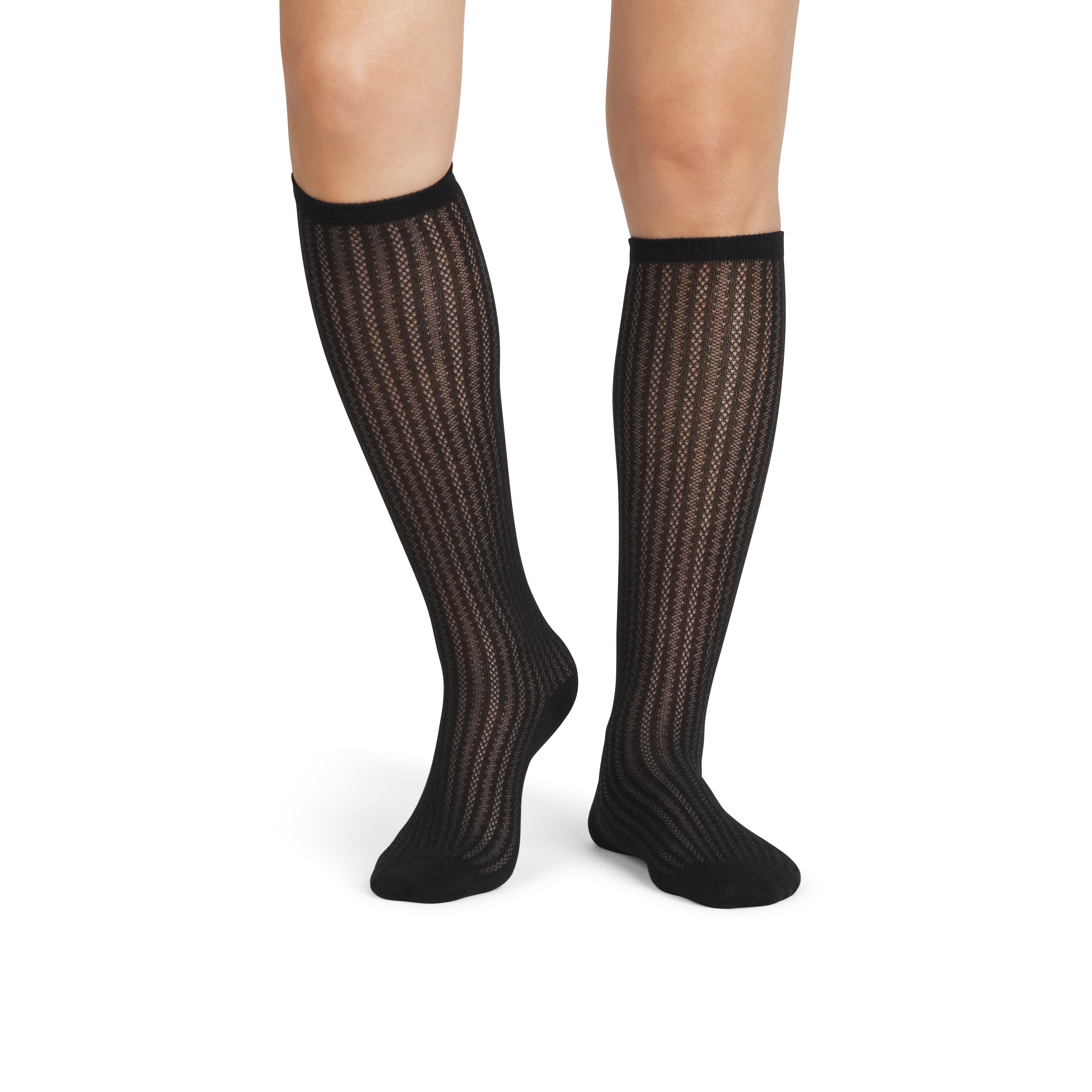 Women's Pointelle Knee High Socks - Image 8