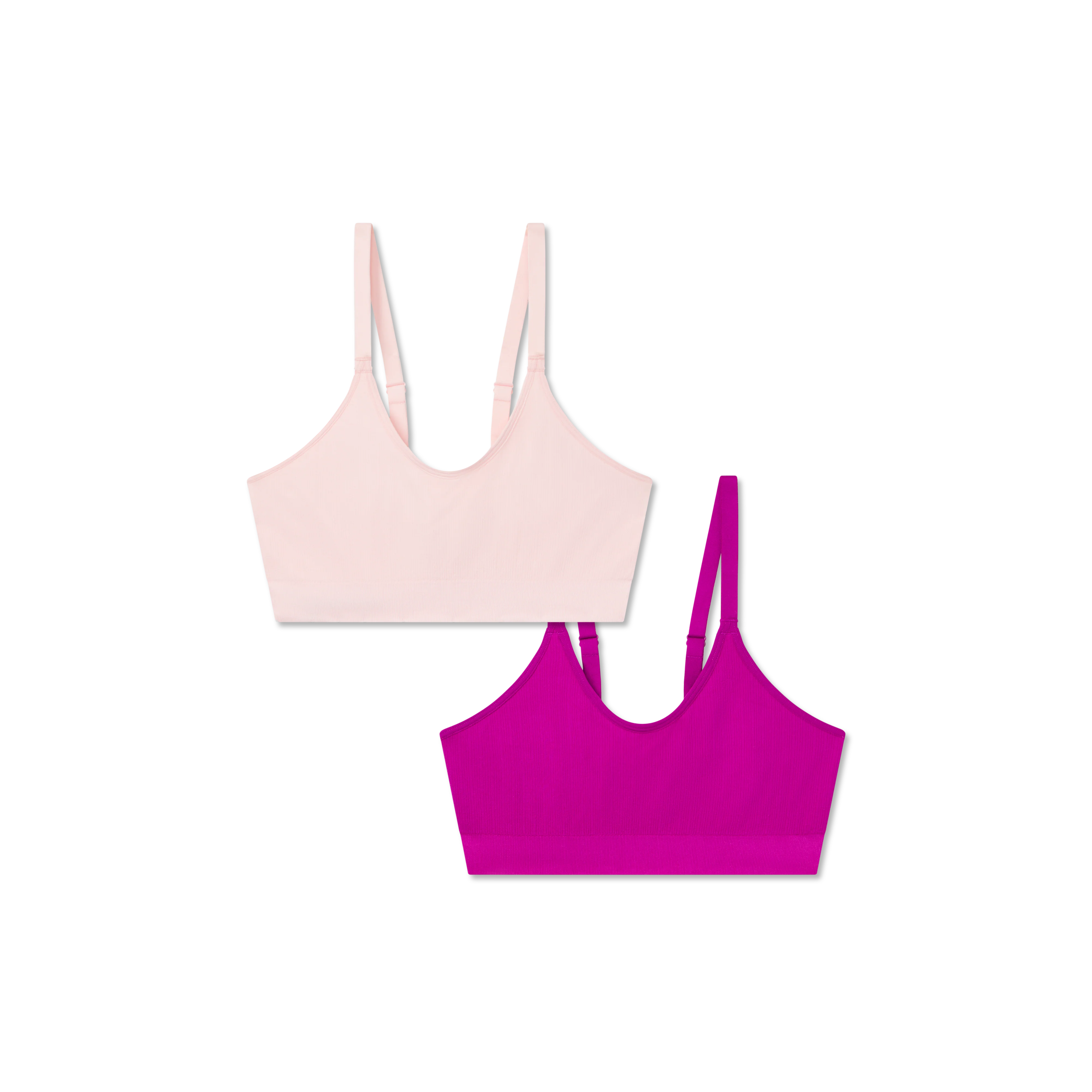 Women's Seamless Scoop Bralette 2-Pack - Image 36