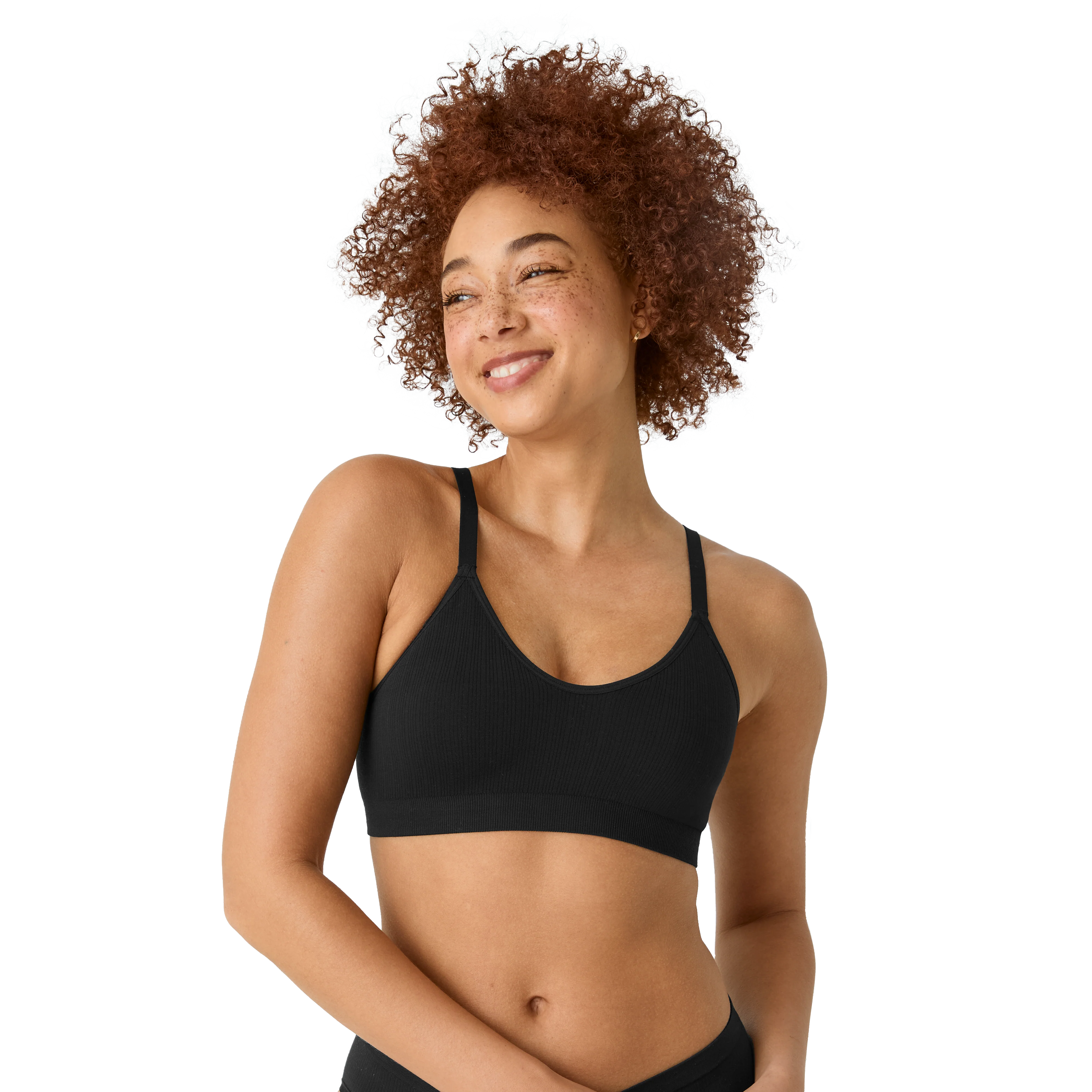 Women’s Seamless Scoop Bralette + High Rise Brief Pack - Image 2