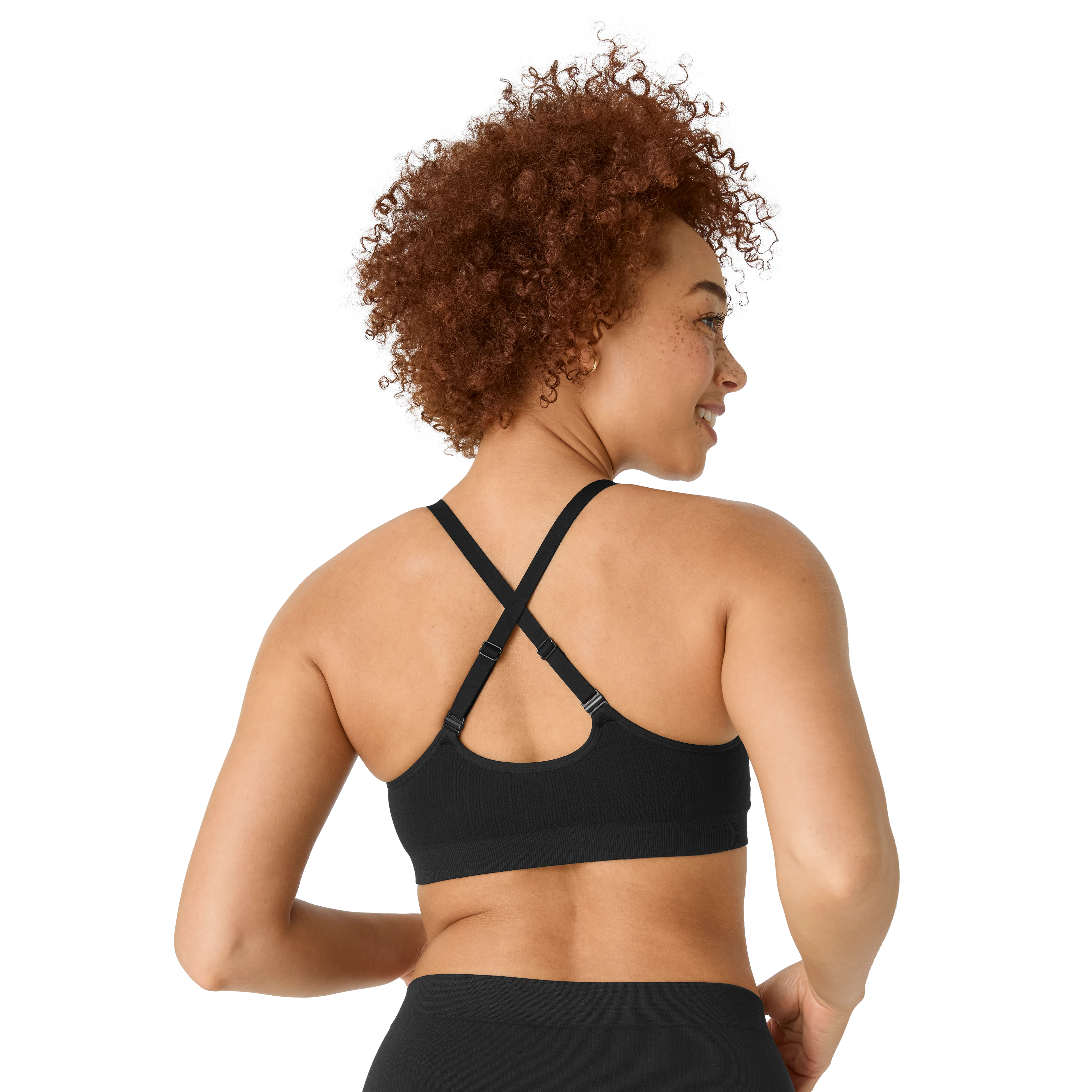 Women’s Seamless Scoop Bralette + High Rise Brief Pack - Image 3