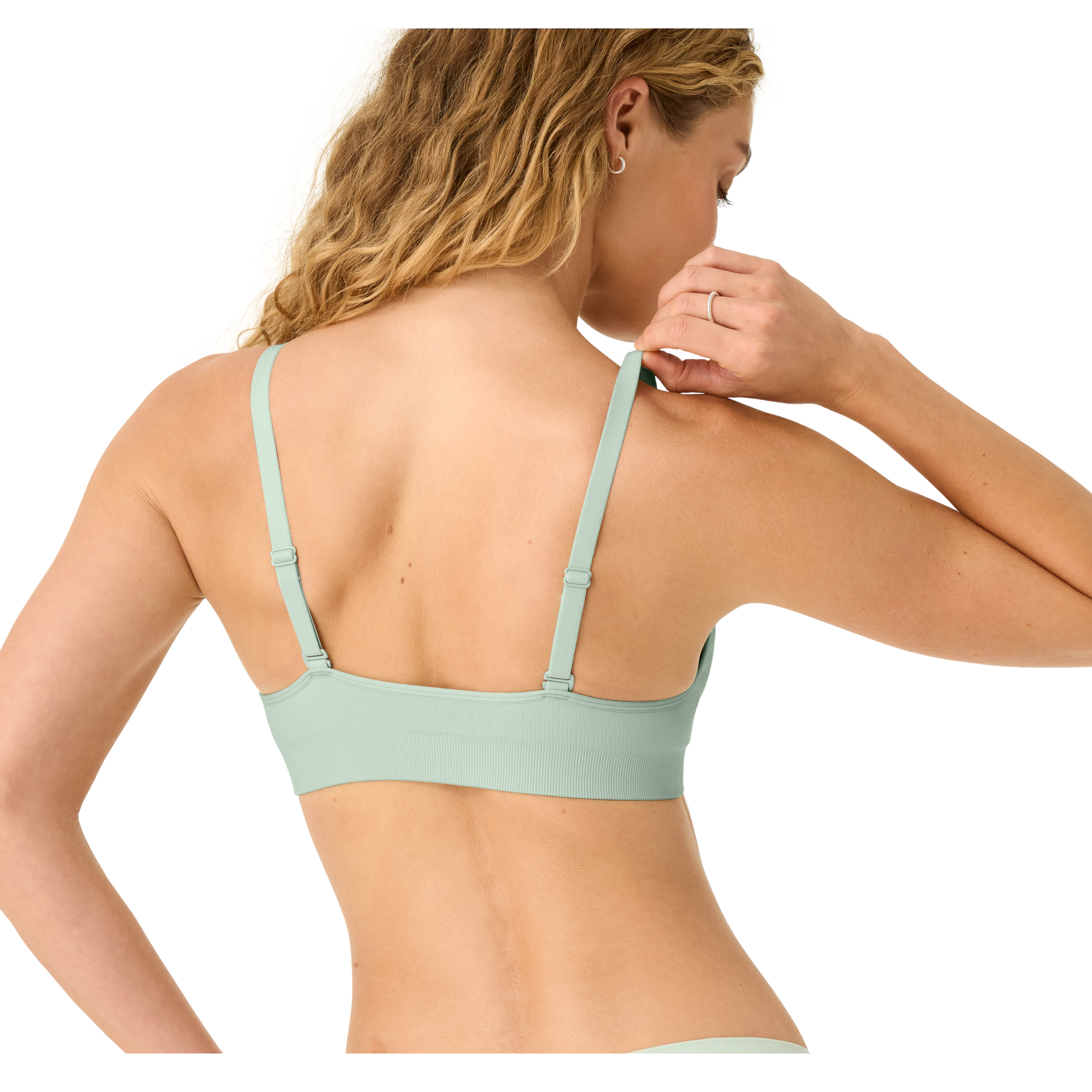 Women's Seamless Triangle Bralette 2-Pack - Image 3