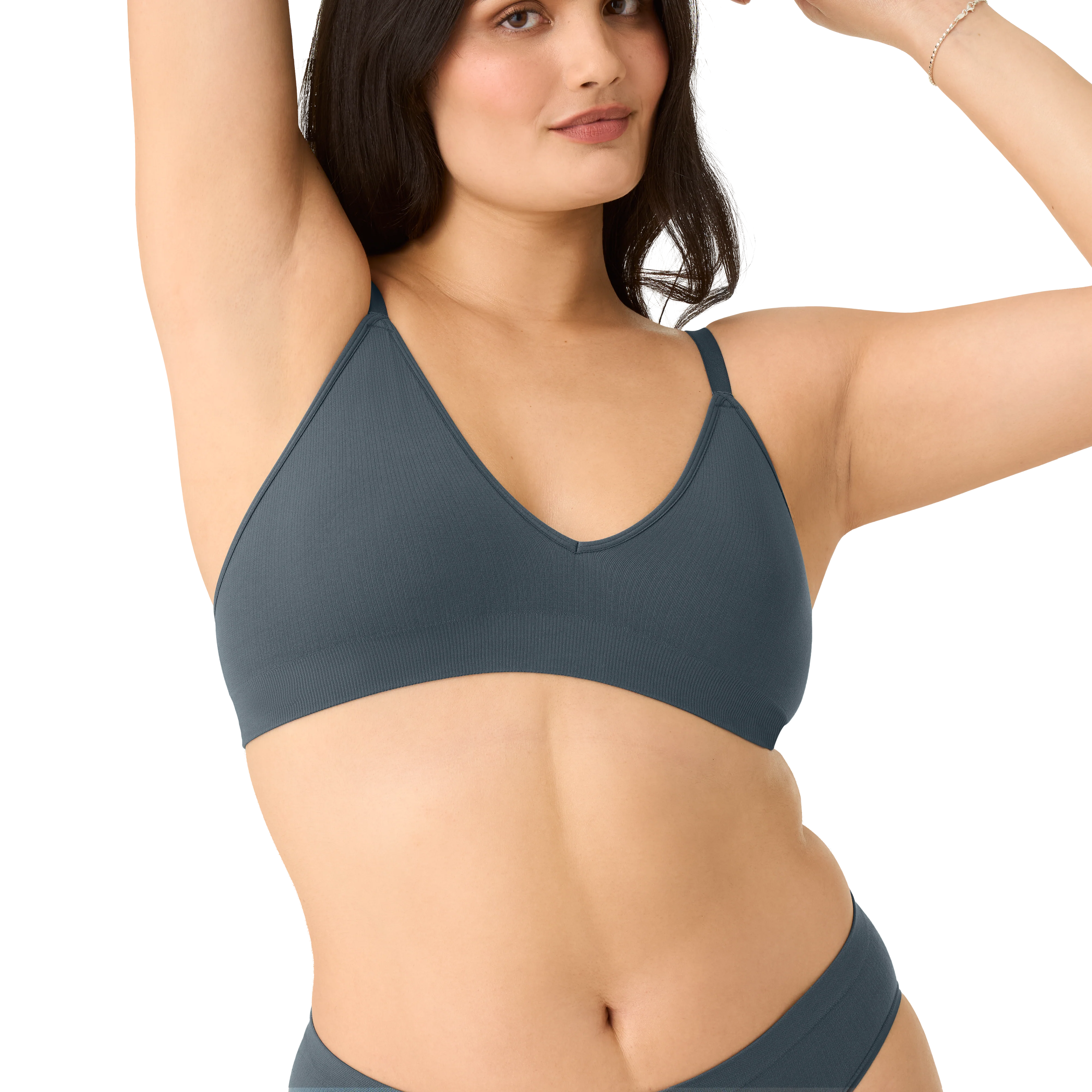 Women's Seamless Triangle Bralette 4-Pack - Image 7