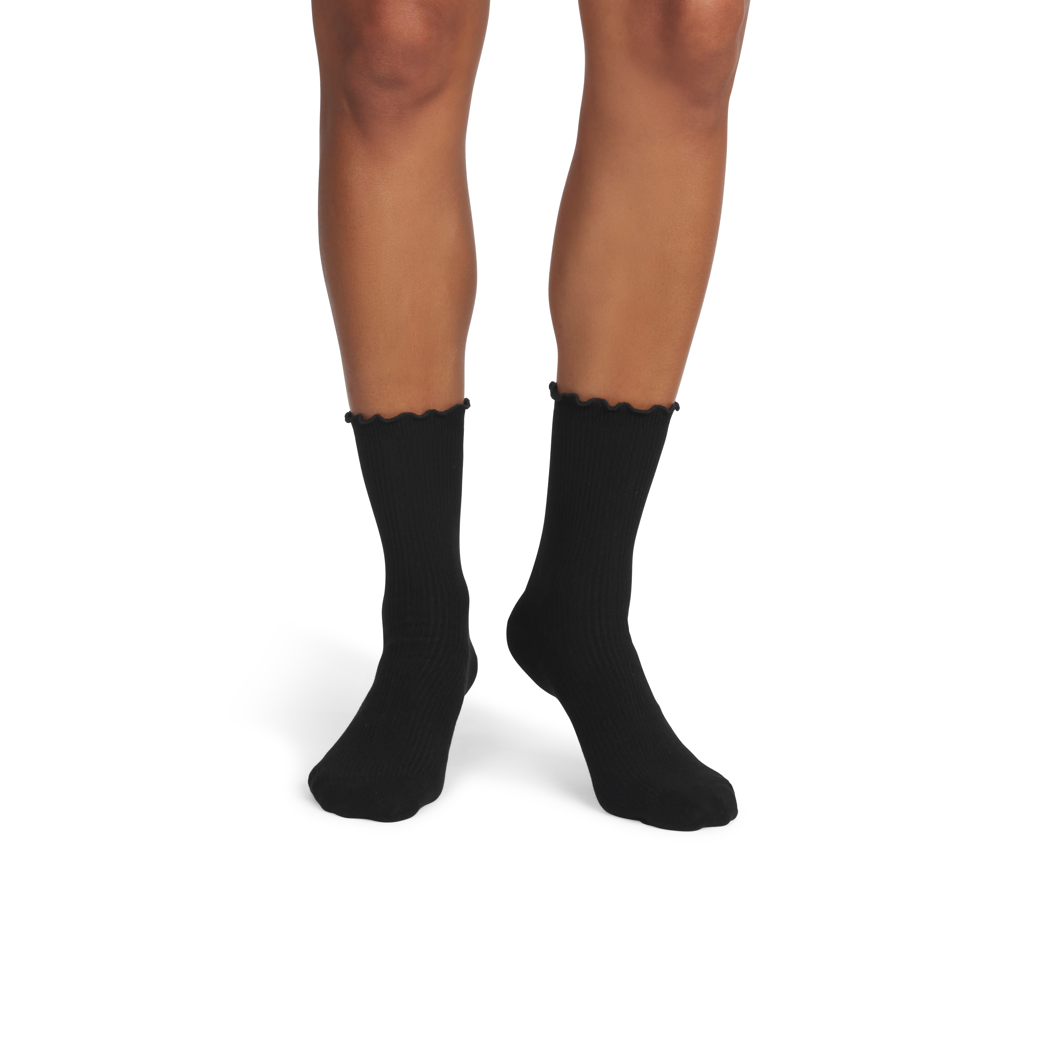 Women's Ruffle Rib Half Calf Sock 4-Pack - Image 18