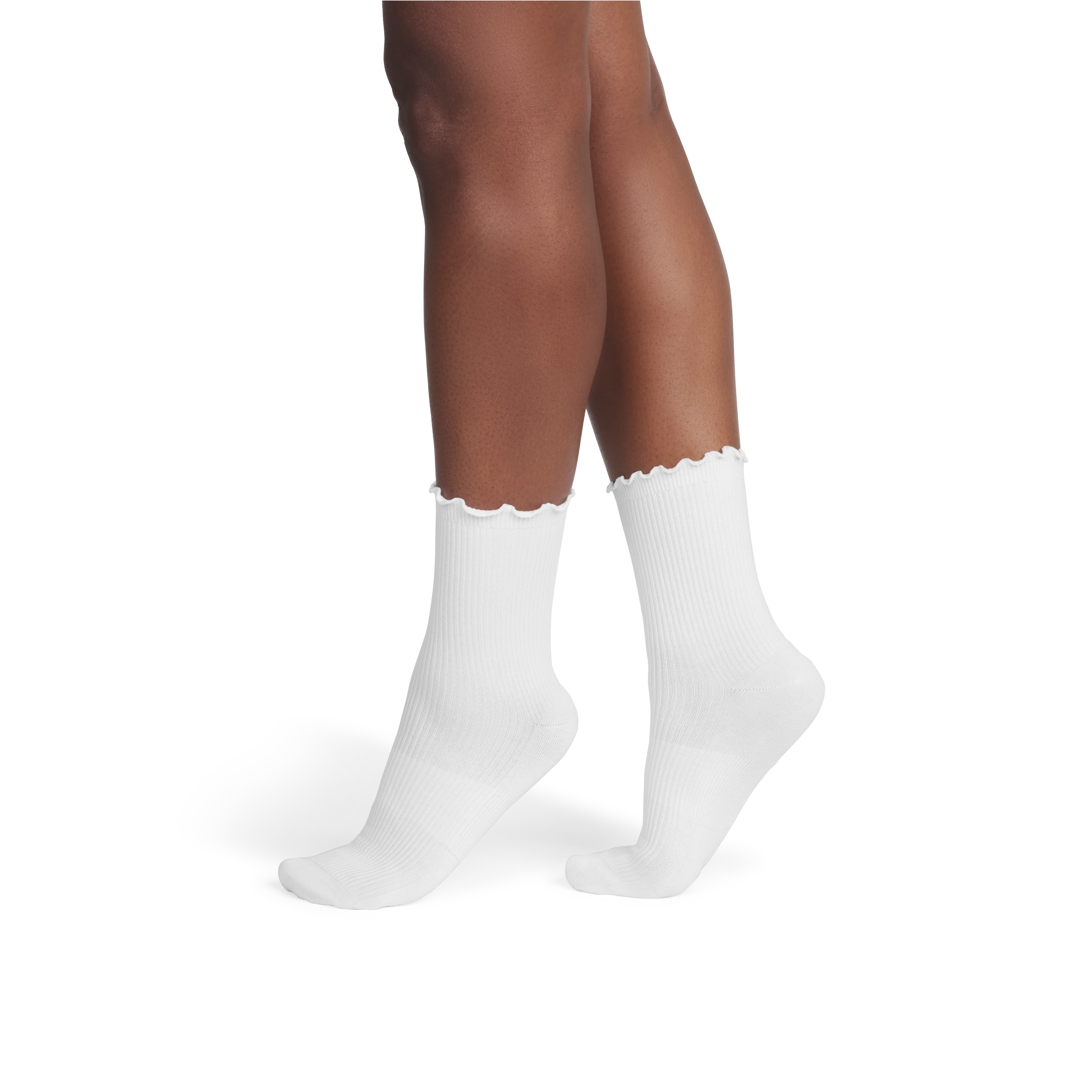 Women's Ruffle Rib Half Calf Sock 8-Pack - Image 4