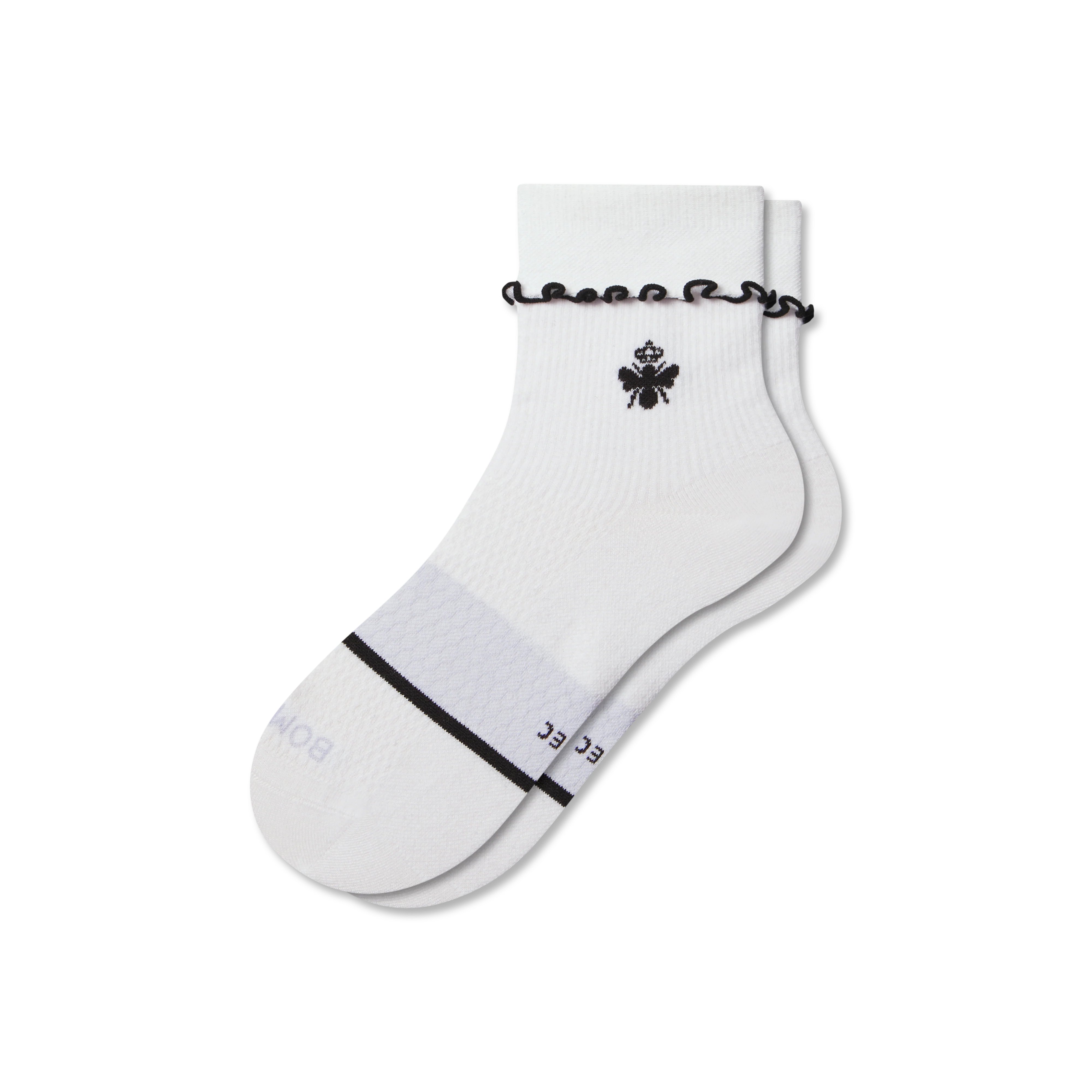 Women’s Ruffle Sport Half Calf Socks - Image 9