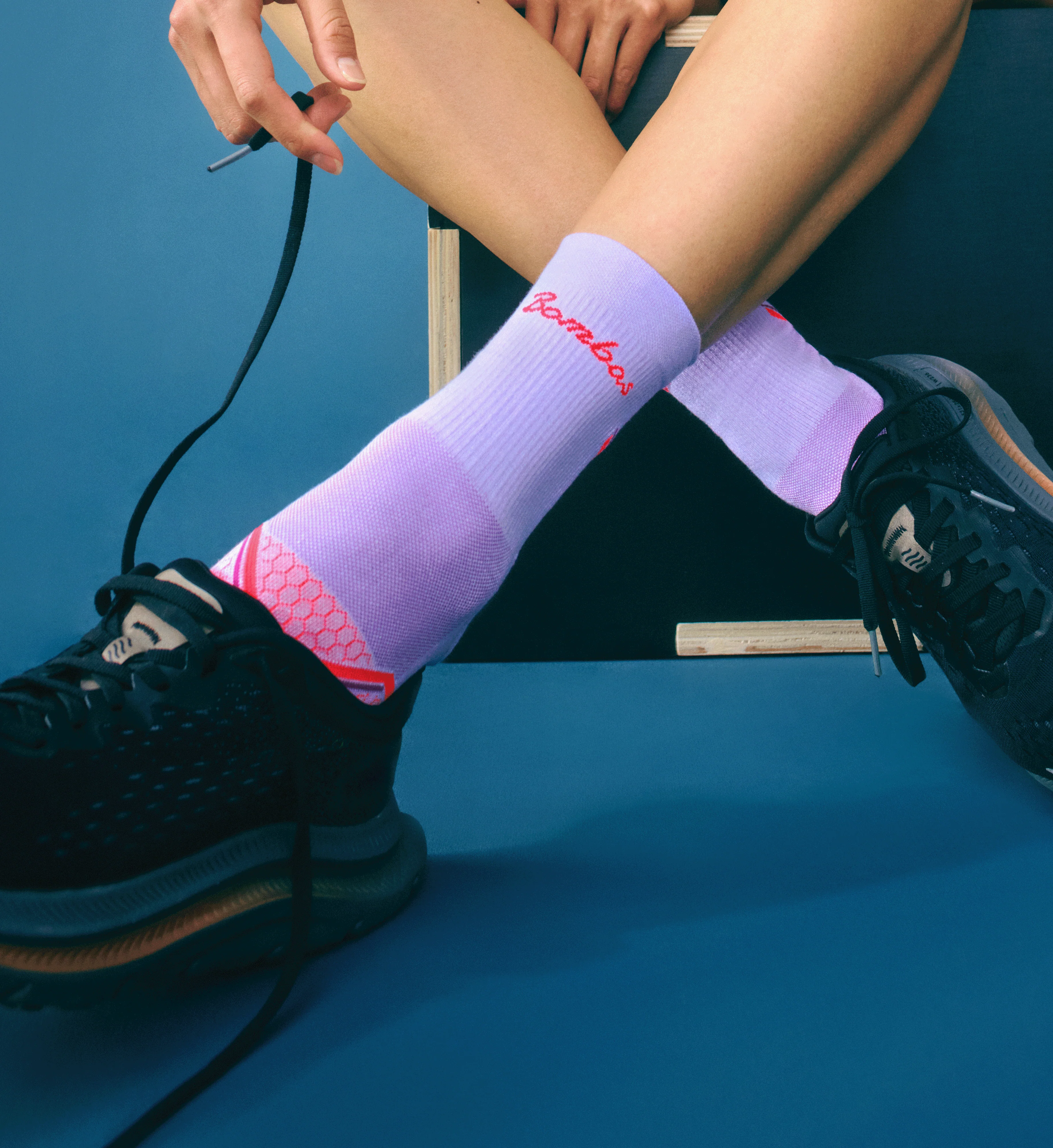Women's Run Half Calf Sock 6-Pack - Image 24