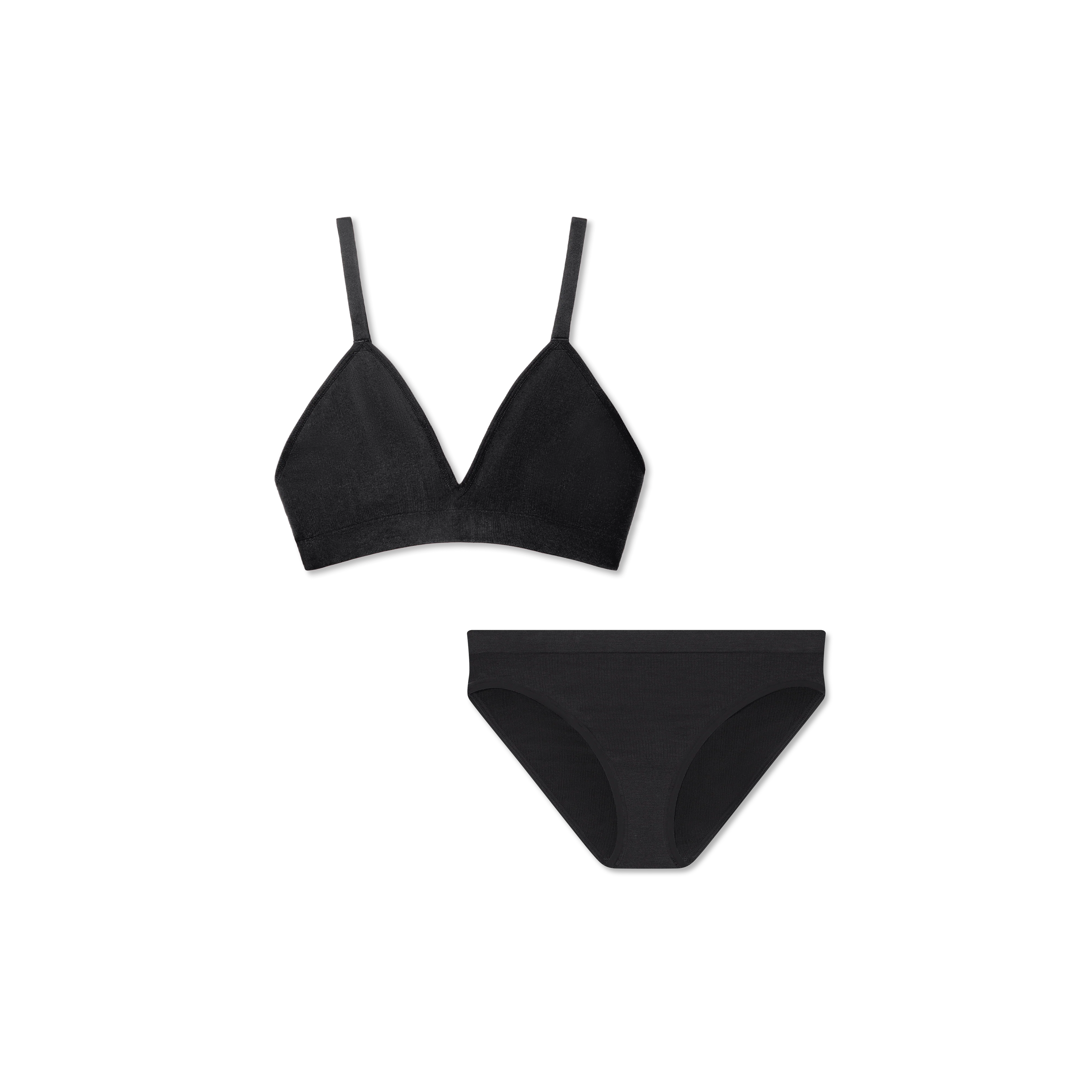 Women's Seamless Triangle Bralette + Bikini Pack - Image 24