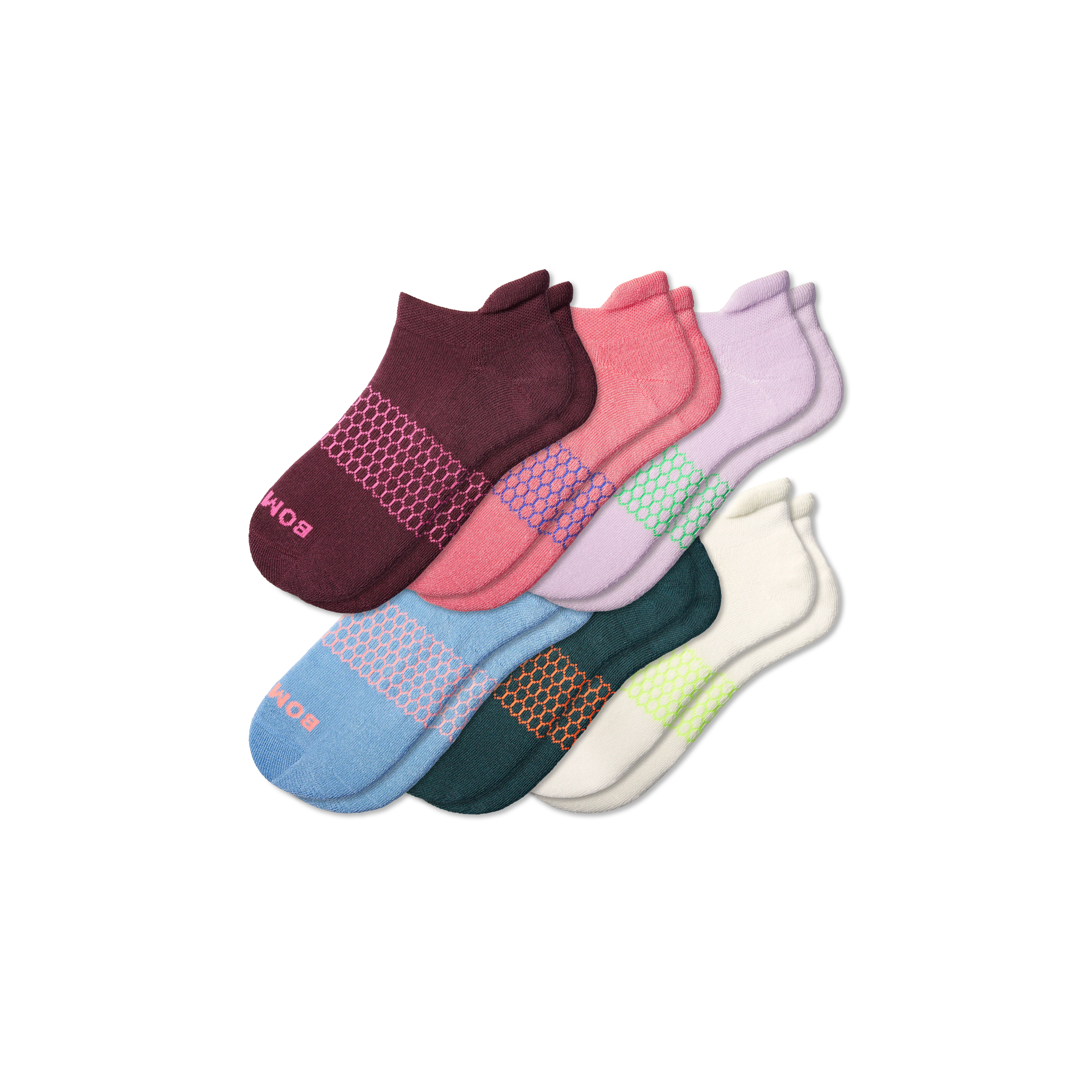 Women's Solid Ankle Sock 6-Pack