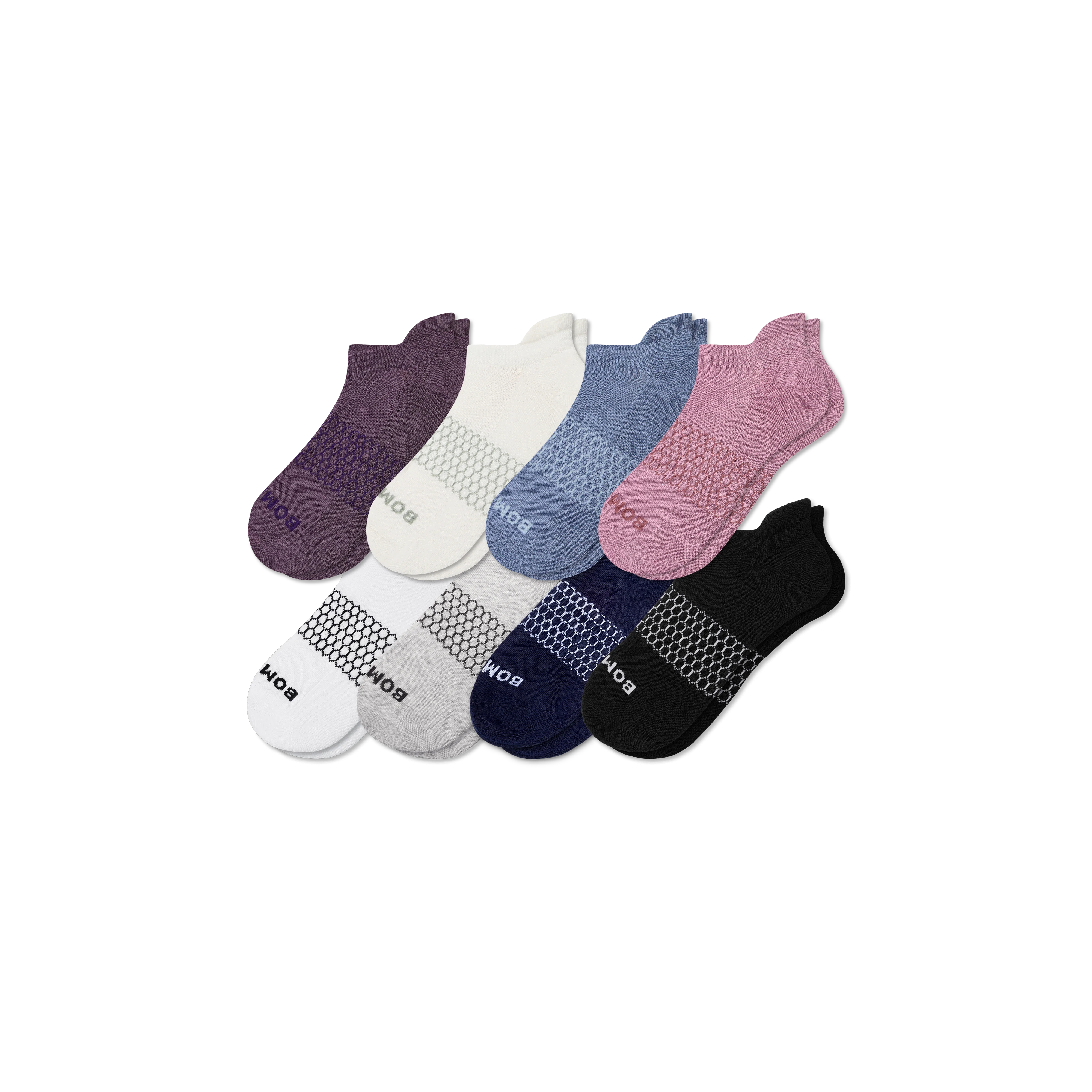 Women's Solids Ankle Sock 8-Pack - Image 12