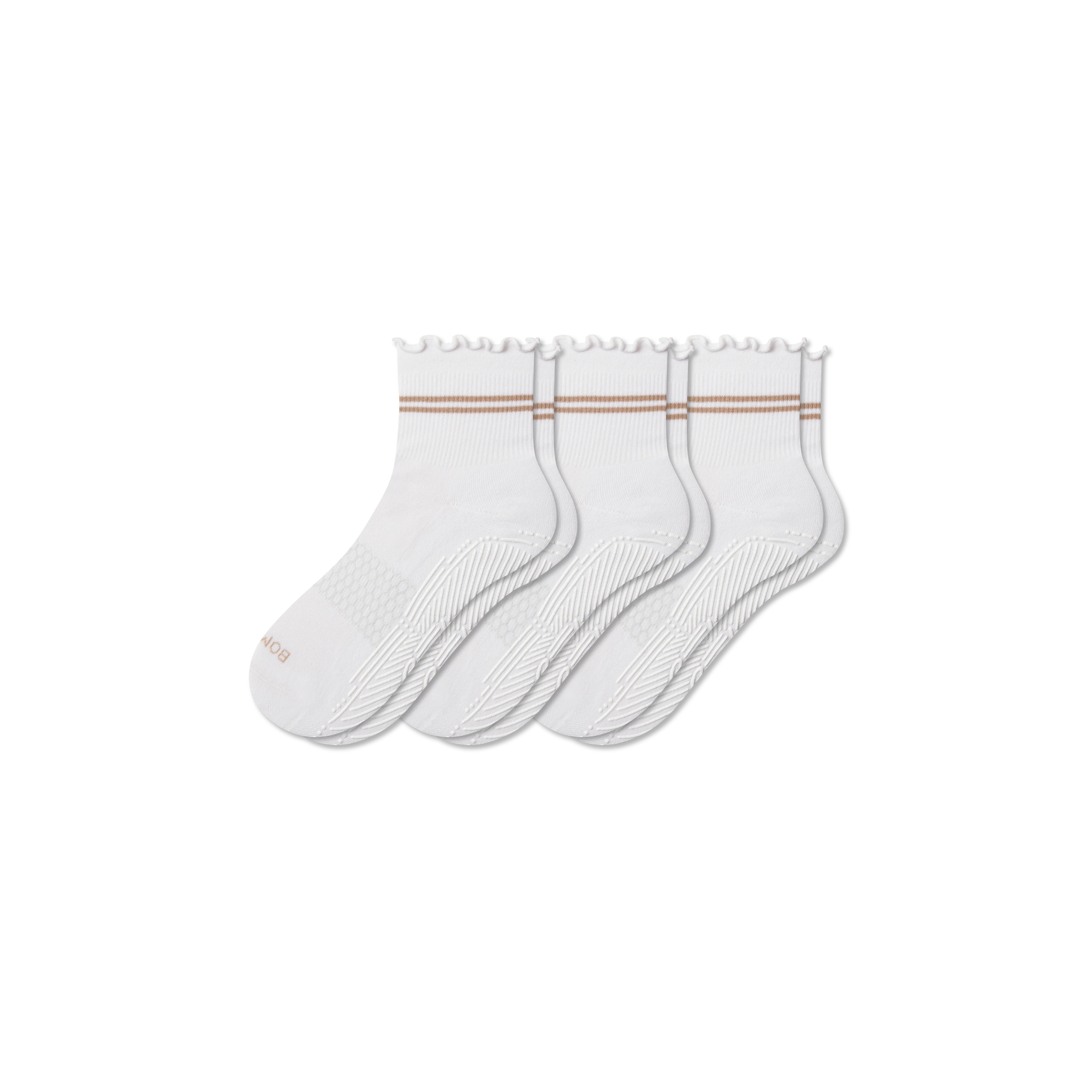 Women's Studio Gripper Quarter Sock 3-Pack - Image 7