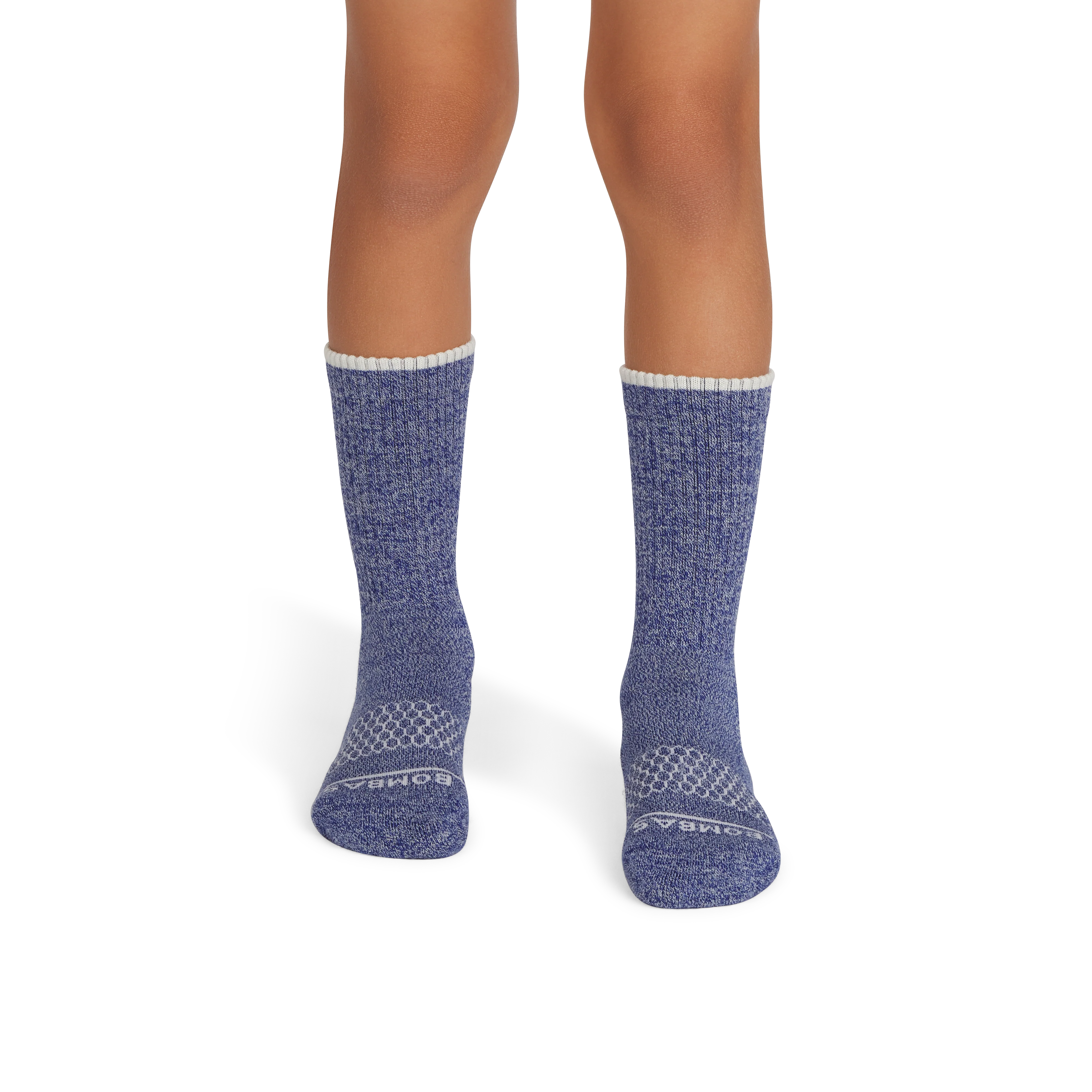 Youth Merino Wool Blend Calf Sock 4-Pack - Image 4