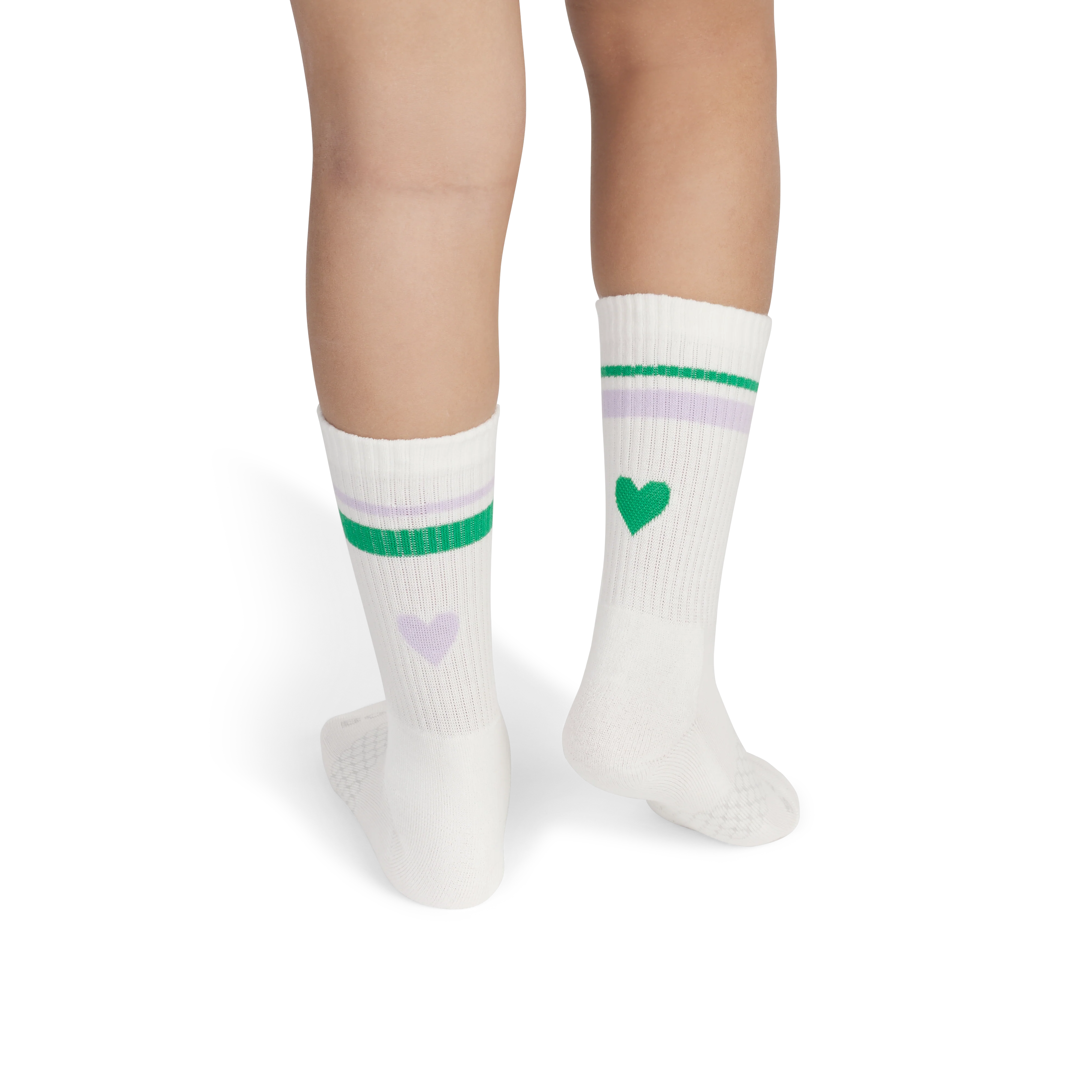 Youth Hearts Calf Sock 4-Pack - Image 4